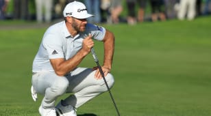 Dustin Johnson shoots 68 on South Course after long layoff