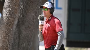 Dylan Frittelli trades golf clubs for a microphone in Austin