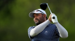 José de Jesús Rodriguez, Tom Whitney share 18-hole lead upon suspension of Simmons Bank Open for the Snedeker Foundation