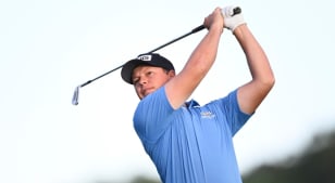 MJ Daffue, Anders Albertson share 36-hole lead at Visit Knoxville Open