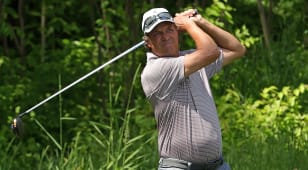 Stephen Ames holds two-shot lead at KitchenAid Senior PGA