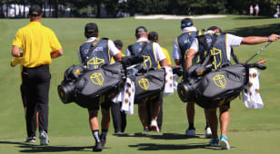 The five key clubs for the International Team at the Presidents Cup
