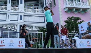 Watch Live: Tiger Woods and other stars compete in the Hero Shot