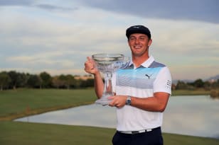 Late eagle lands DeChambeau another title