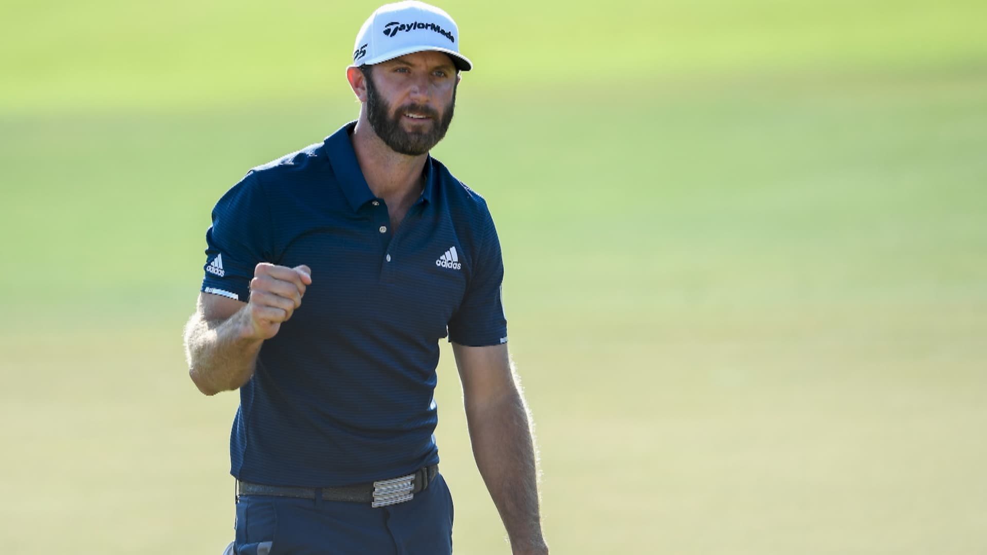 Steady Dustin Johnson Keeps Focus On Way To Fedexcup