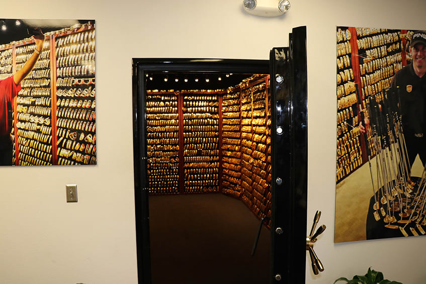 ping gold putter vault