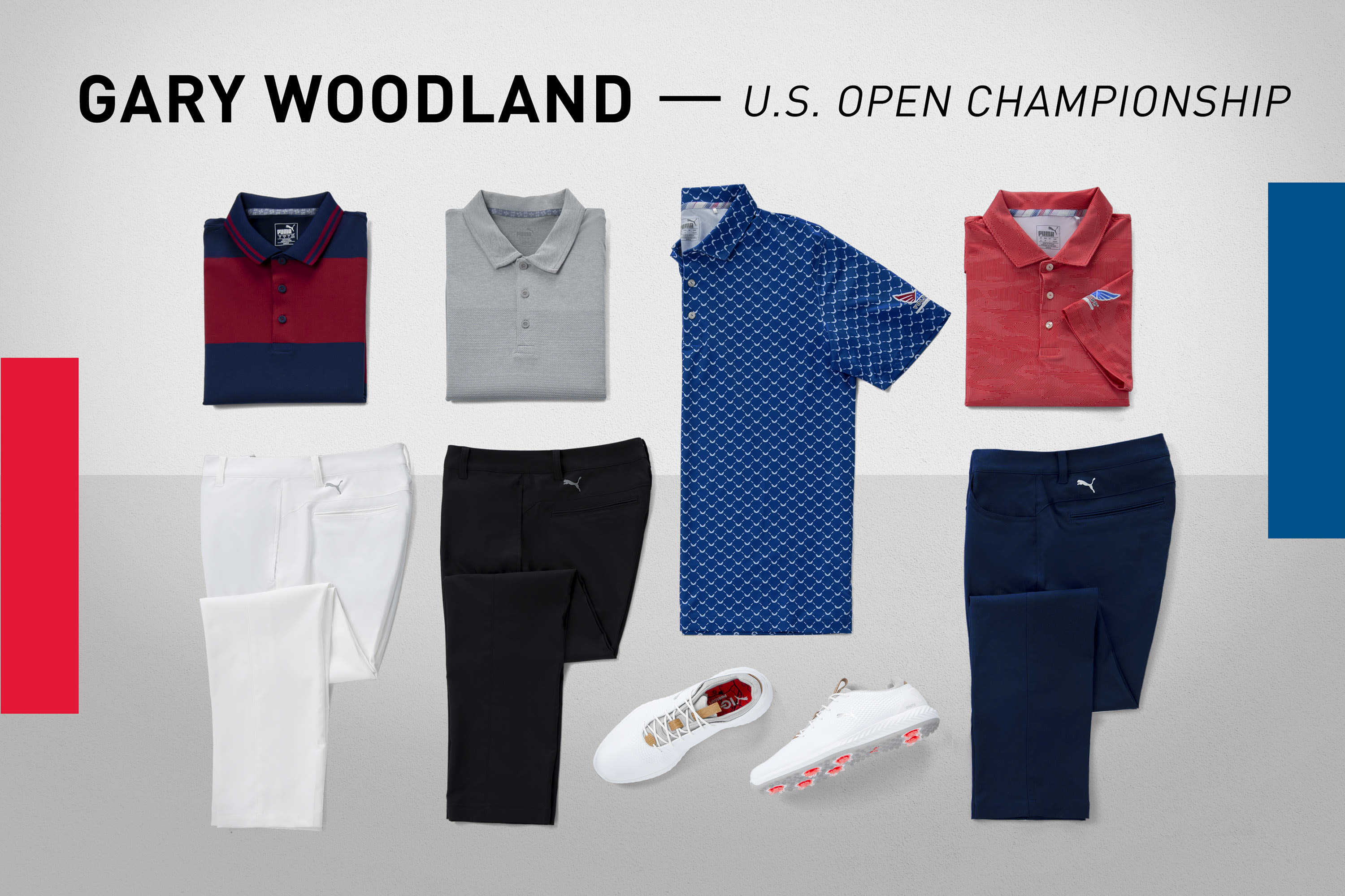 gary woodland us open golf shoes