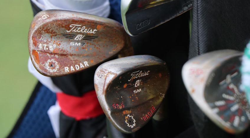 Why JT has 'radar' stamped on his wedges