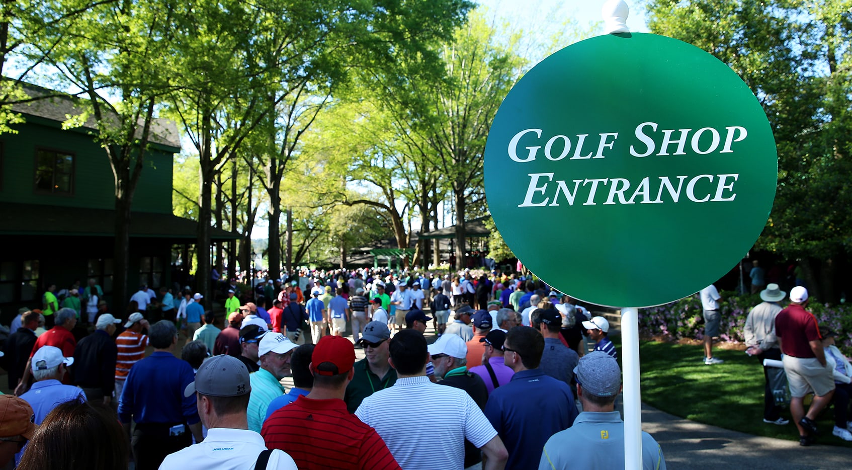 straal Lodge Implementeren How the golfers shop at Augusta National