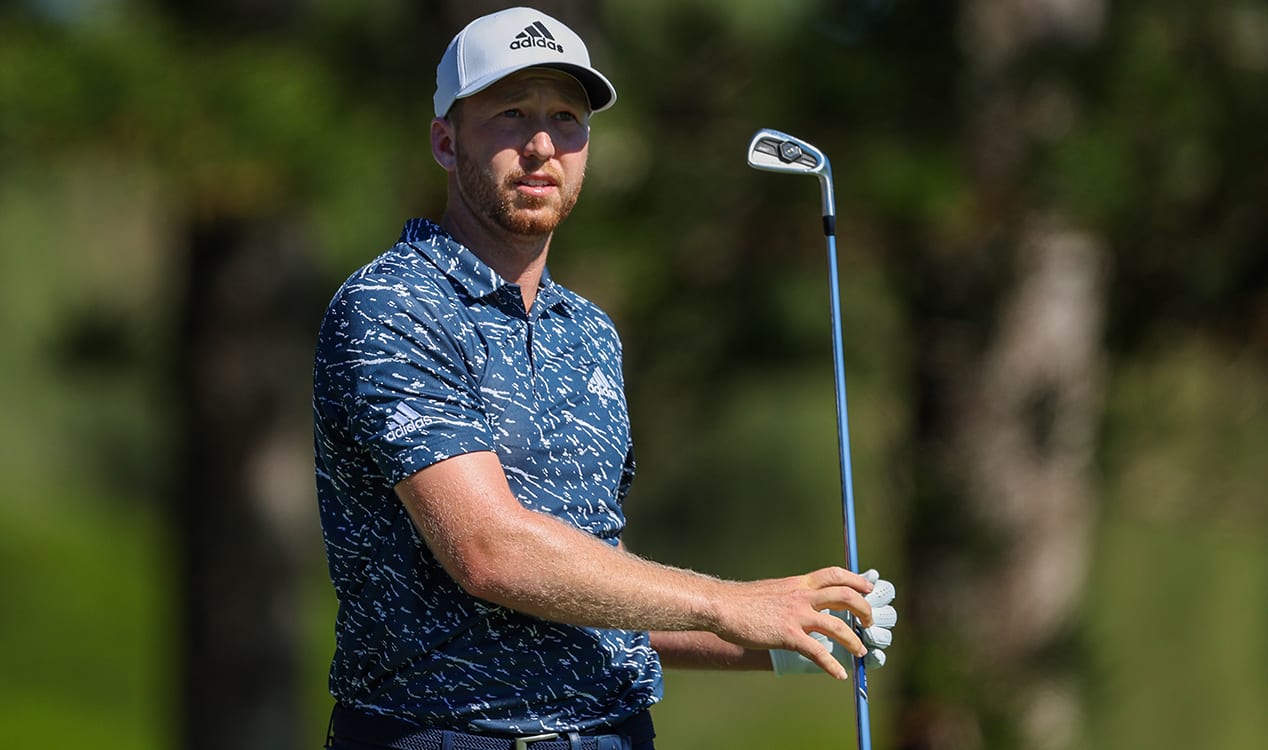 daniel berger adidas golf shirt